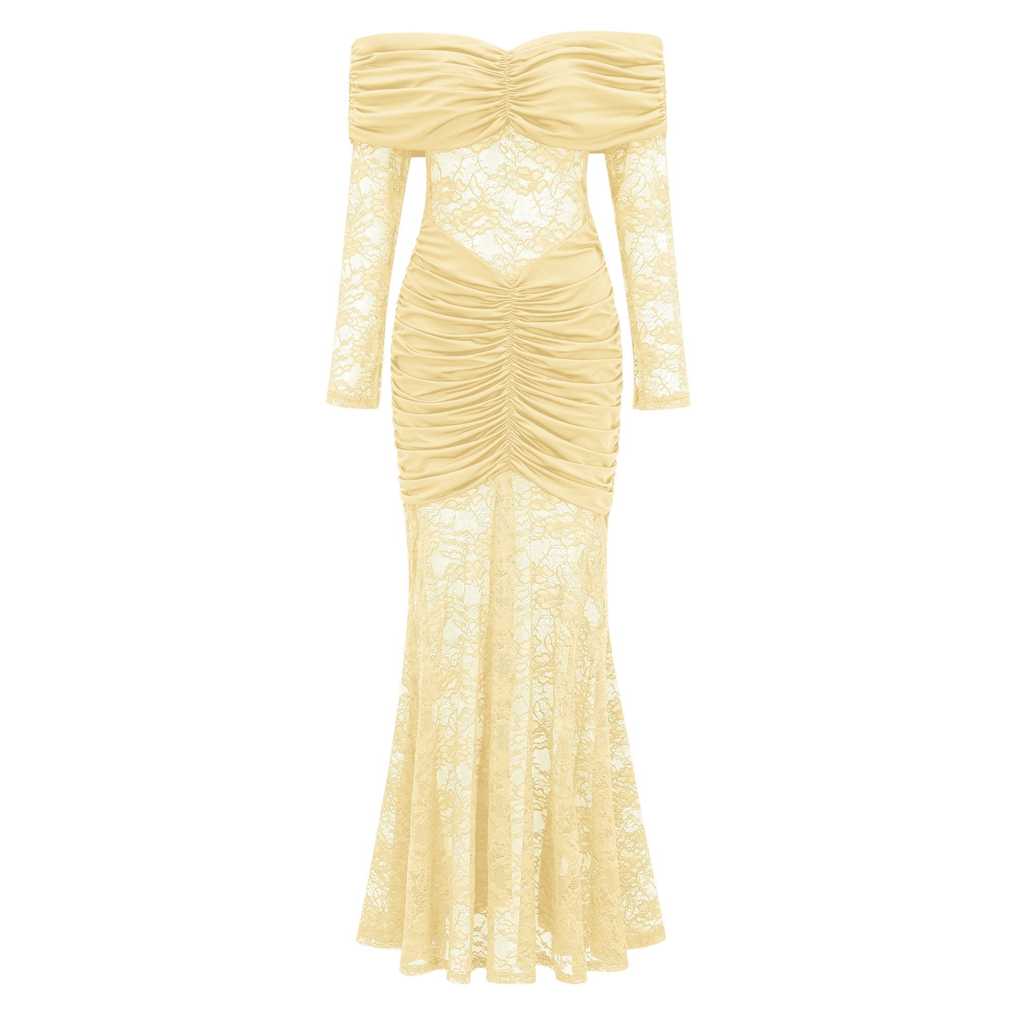 Robe Maxi Brigitte Jaune