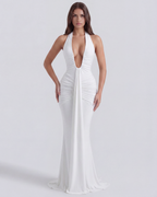 Robe Maxikleid Aiglantine Blanche