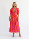 Wilgu | Robe midi à fleurs