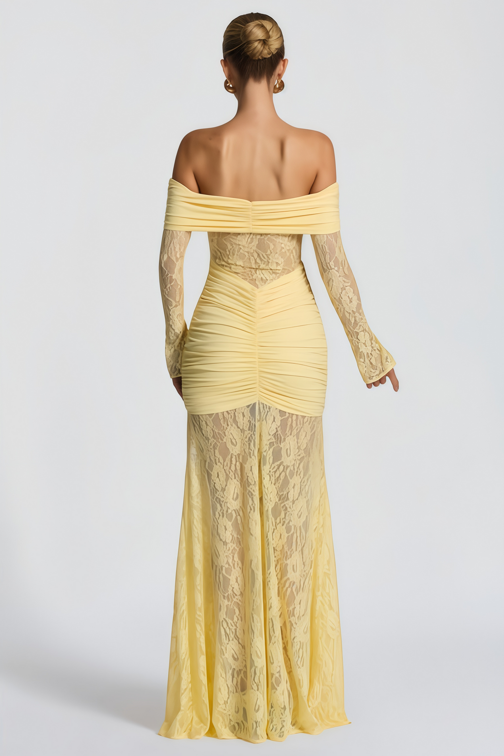 Robe Maxi Brigitte Jaune