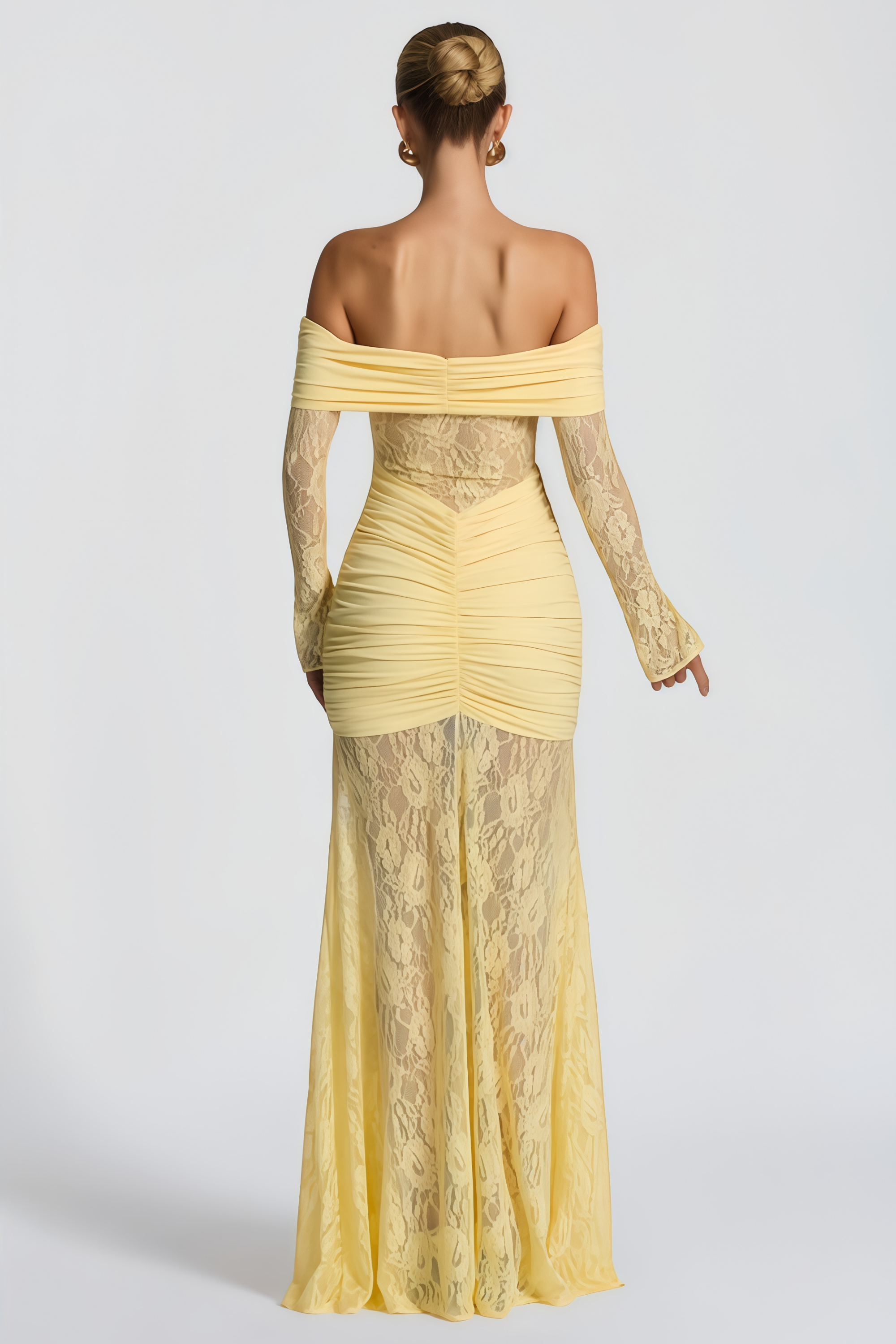 Robe Maxi Brigitte Jaune