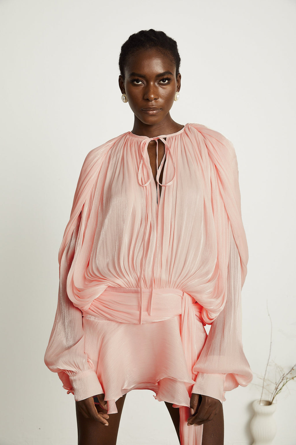 Robe Mini Eugénie Pinkes