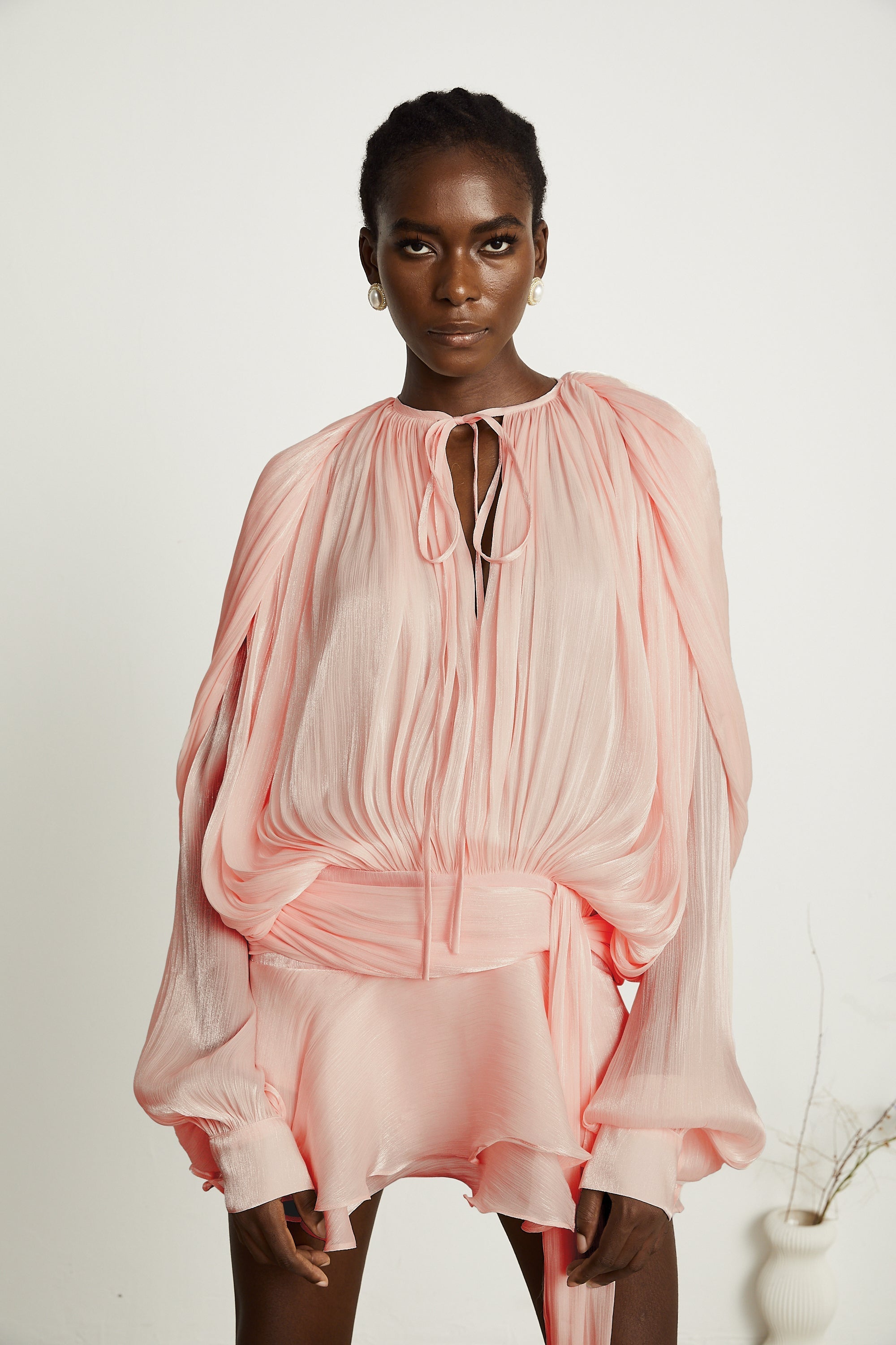Robe Mini Eugénie Pinkes