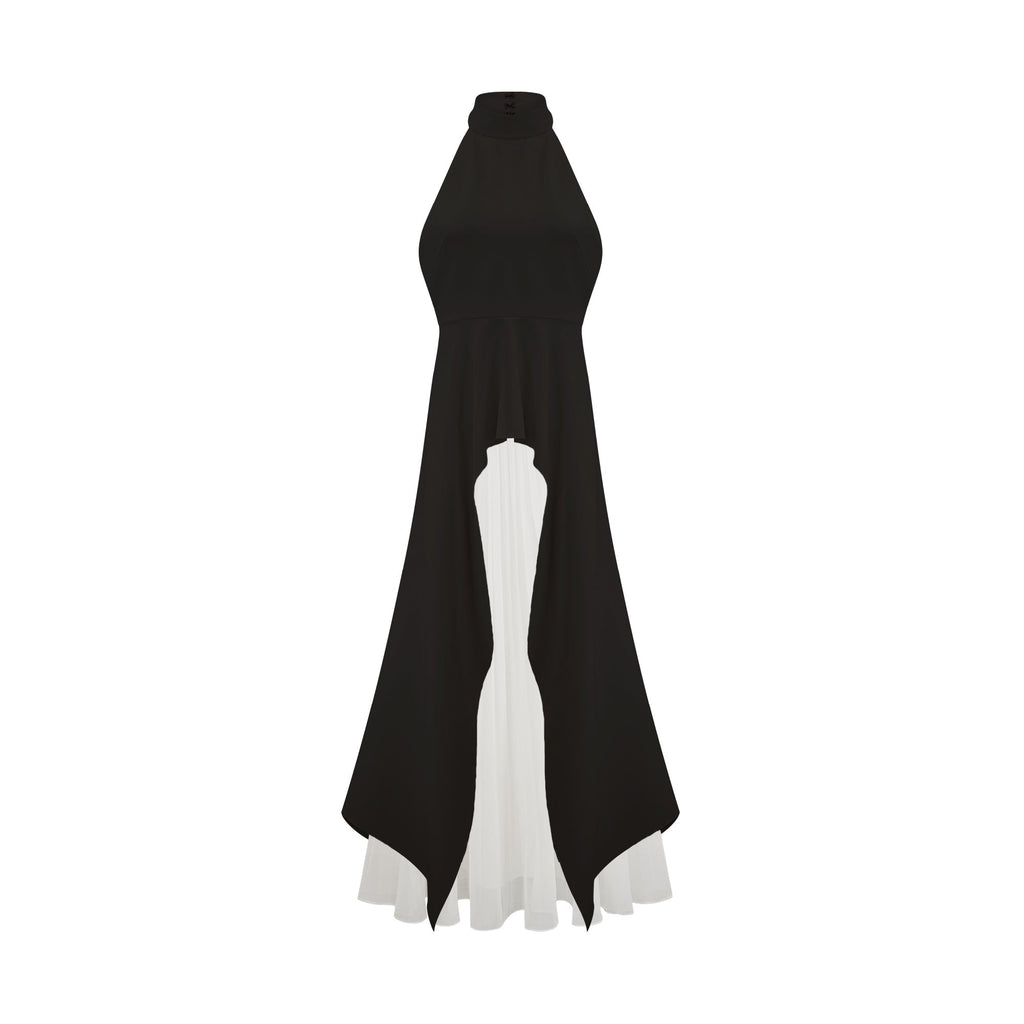 Robe Maxi à Col Halter Inés