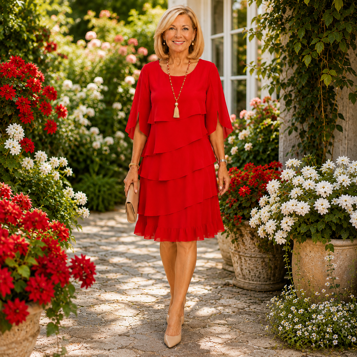 Eva Delune | Vestido con volantes