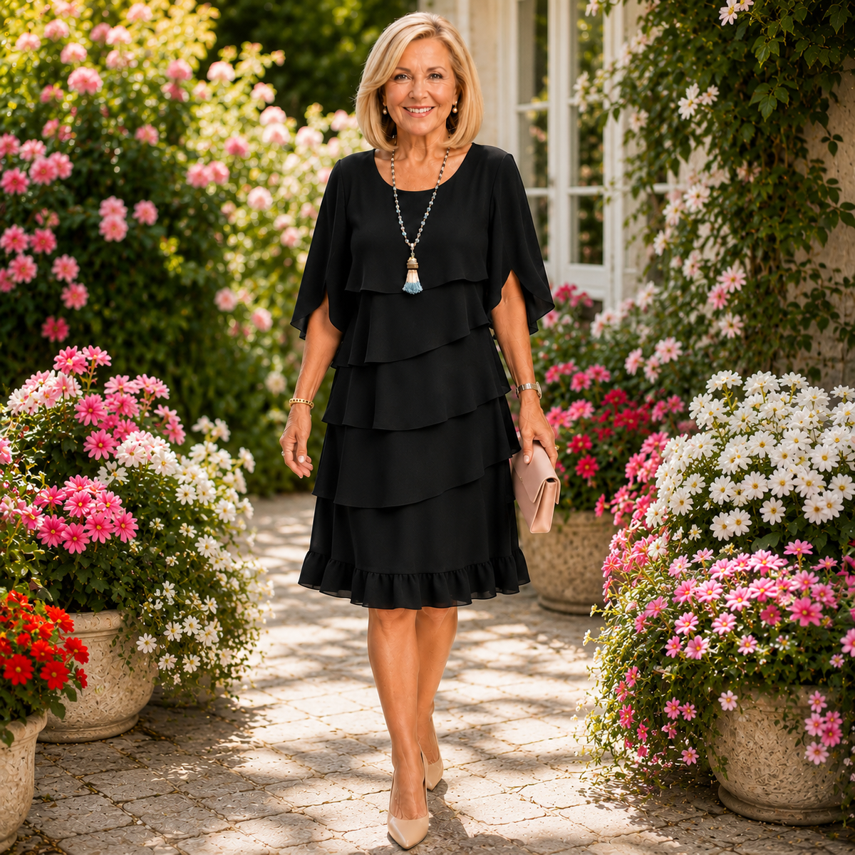 Eva Delune | Vestido con volantes