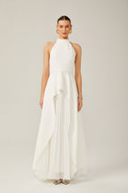Robe Maxi à Col Halter Inés