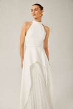 Robe Maxi à Col Halter Inés