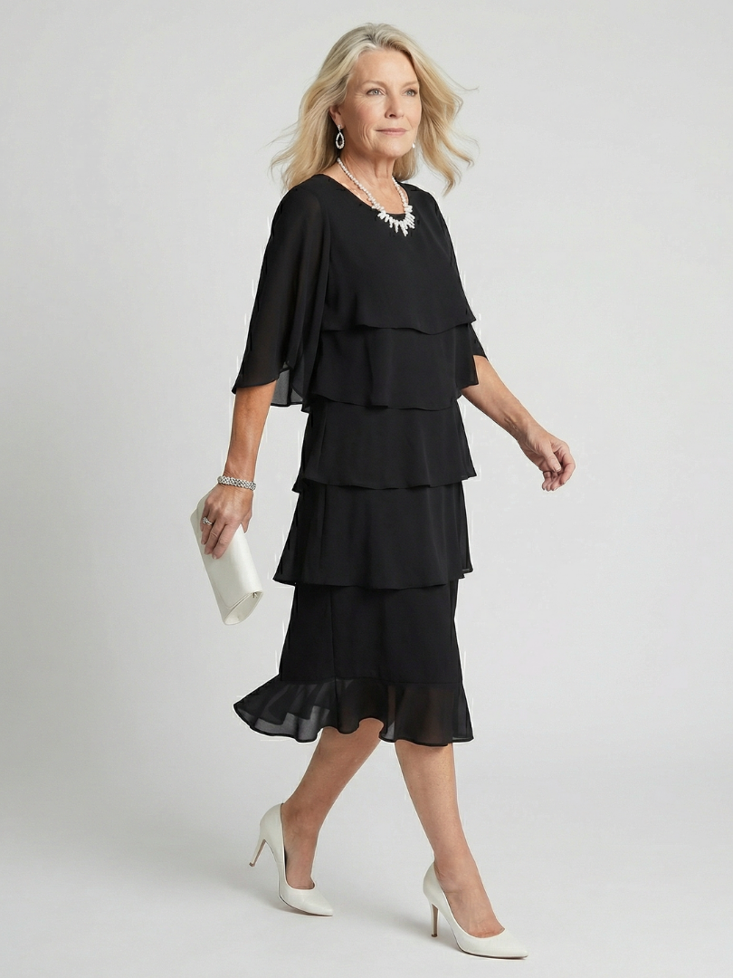 Brent | Vestido Midi en Niveles