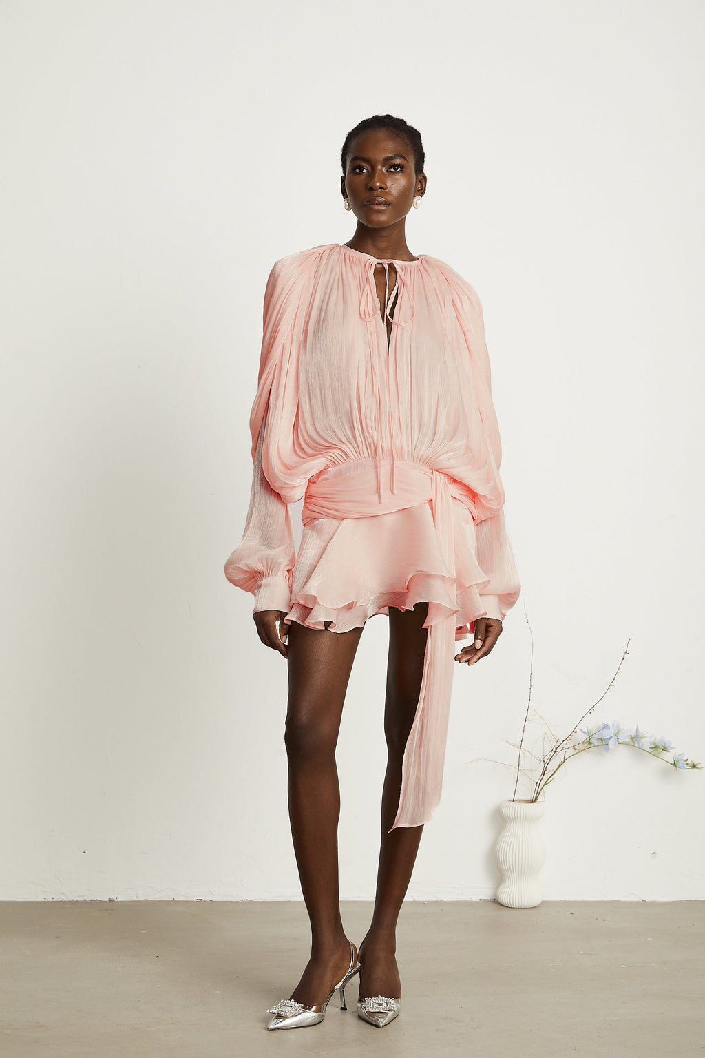 Robe Mini Eugénie Pinkes