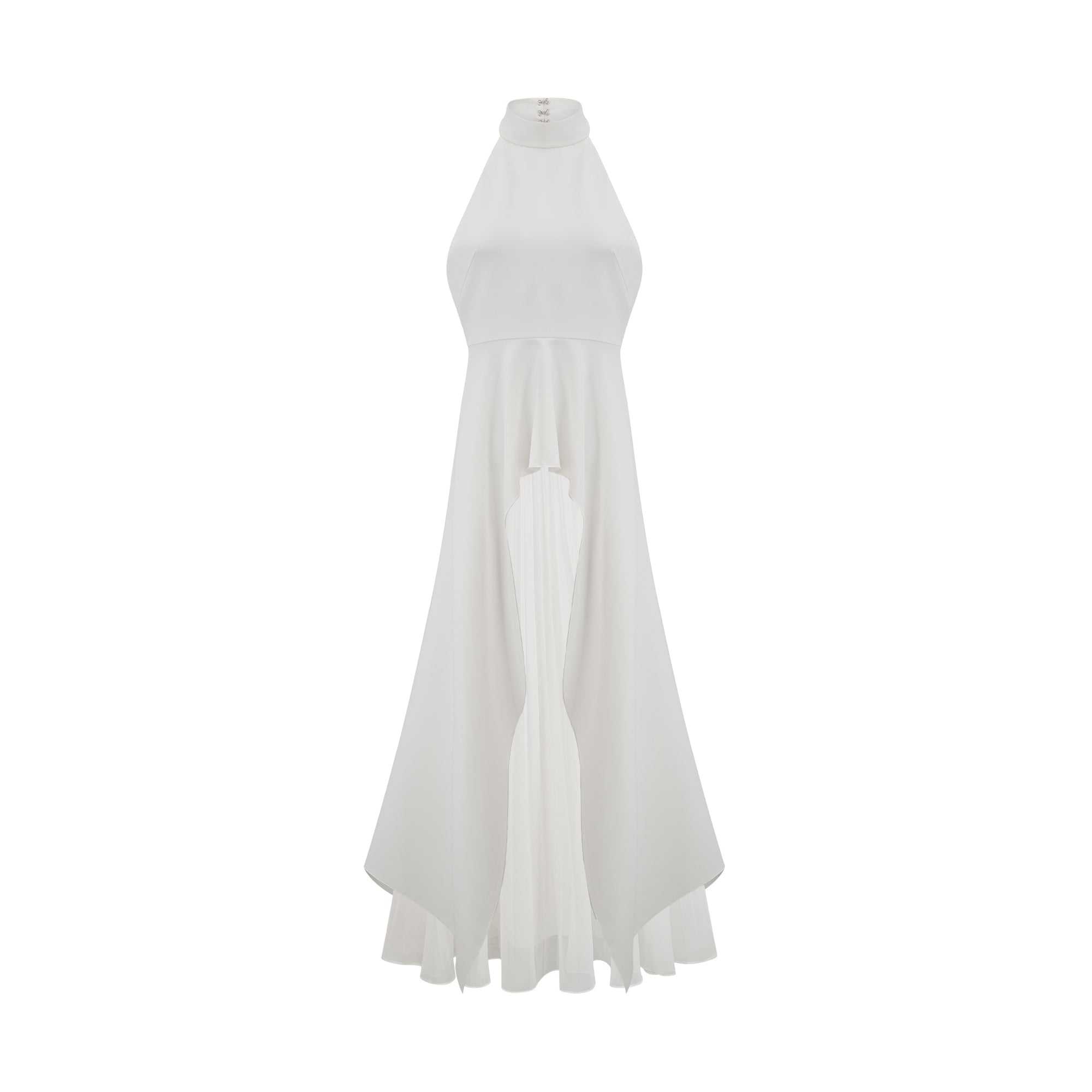 Robe Maxi à Col Halter Inés
