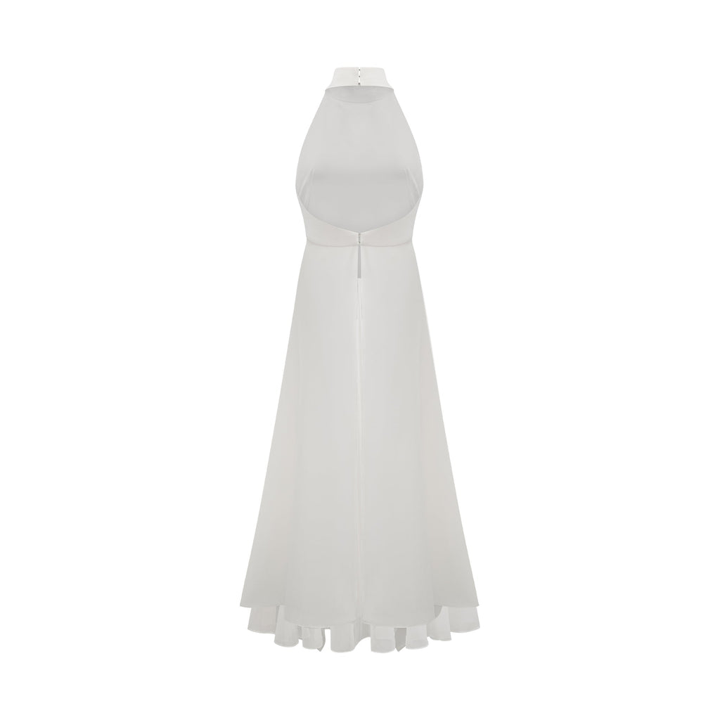 Robe Maxi à Col Halter Inés