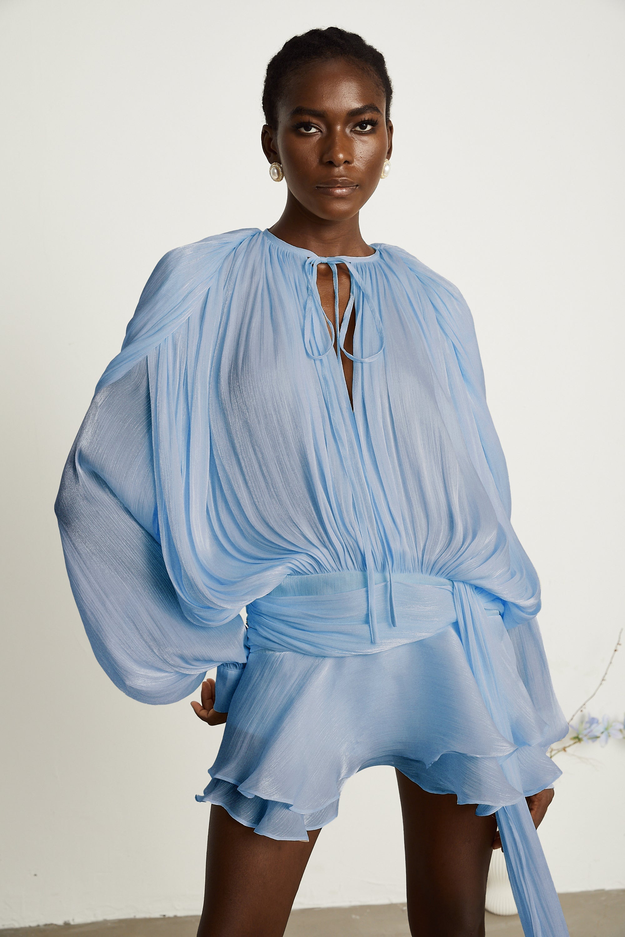 Robe Mini Eugénie Blaues