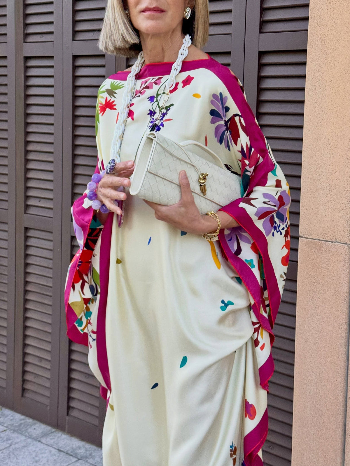 Vestido Maxi Suelta de Satén