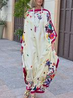 Vestido Maxi Suelta de Satén