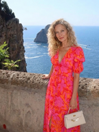 Wilgu | Robe midi à fleurs