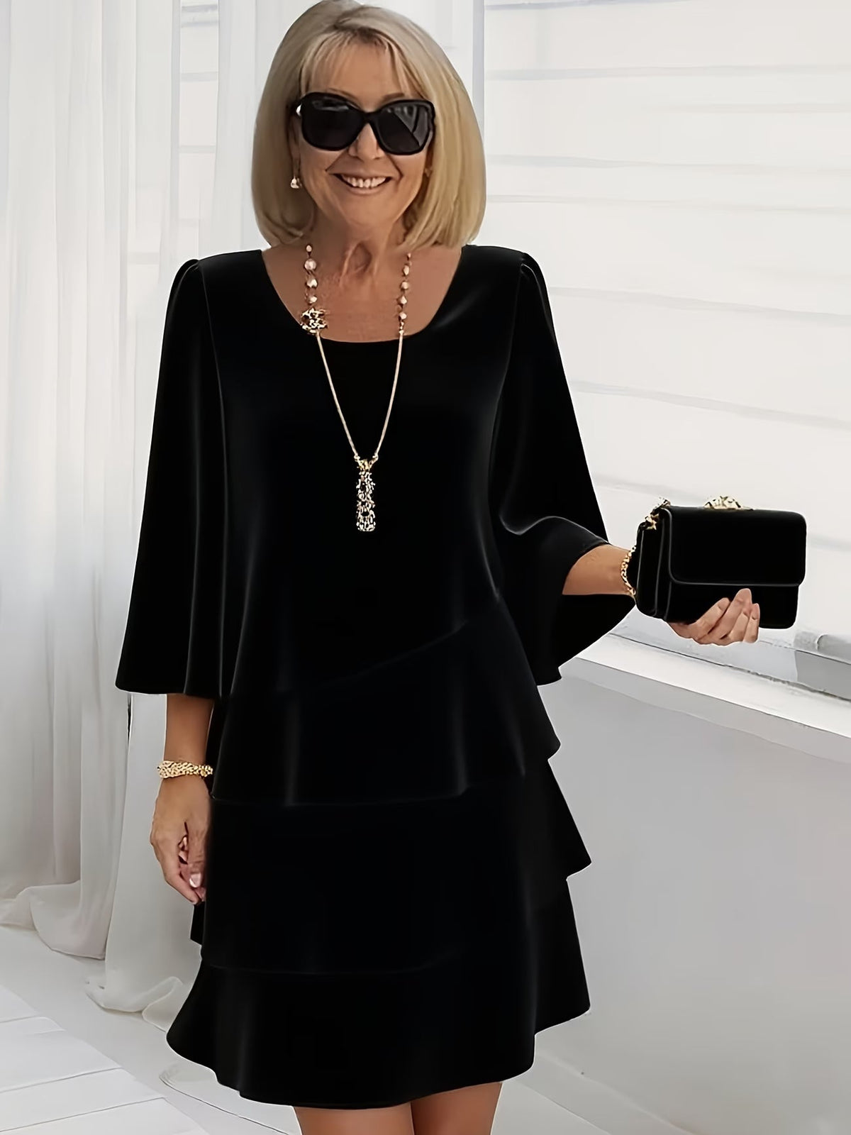 Catherine | Vestido Volante
