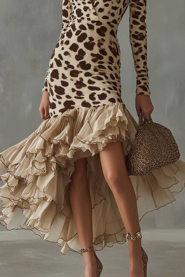 Robe moulante vintage Y2K