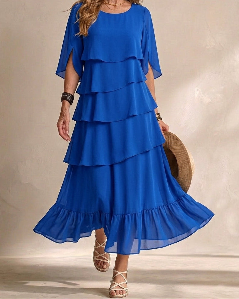 Brent | Vestido Midi en Niveles
