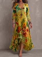 Janessa | Robe Midi Florale