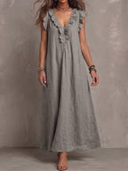 Josette | Robe Maxi Volant
