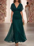 Eliza – Robe verte élégante