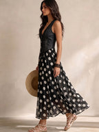 Jasmina | Robe midi en jean