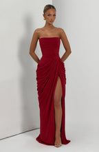 Robe Maxi Lonz Rouge