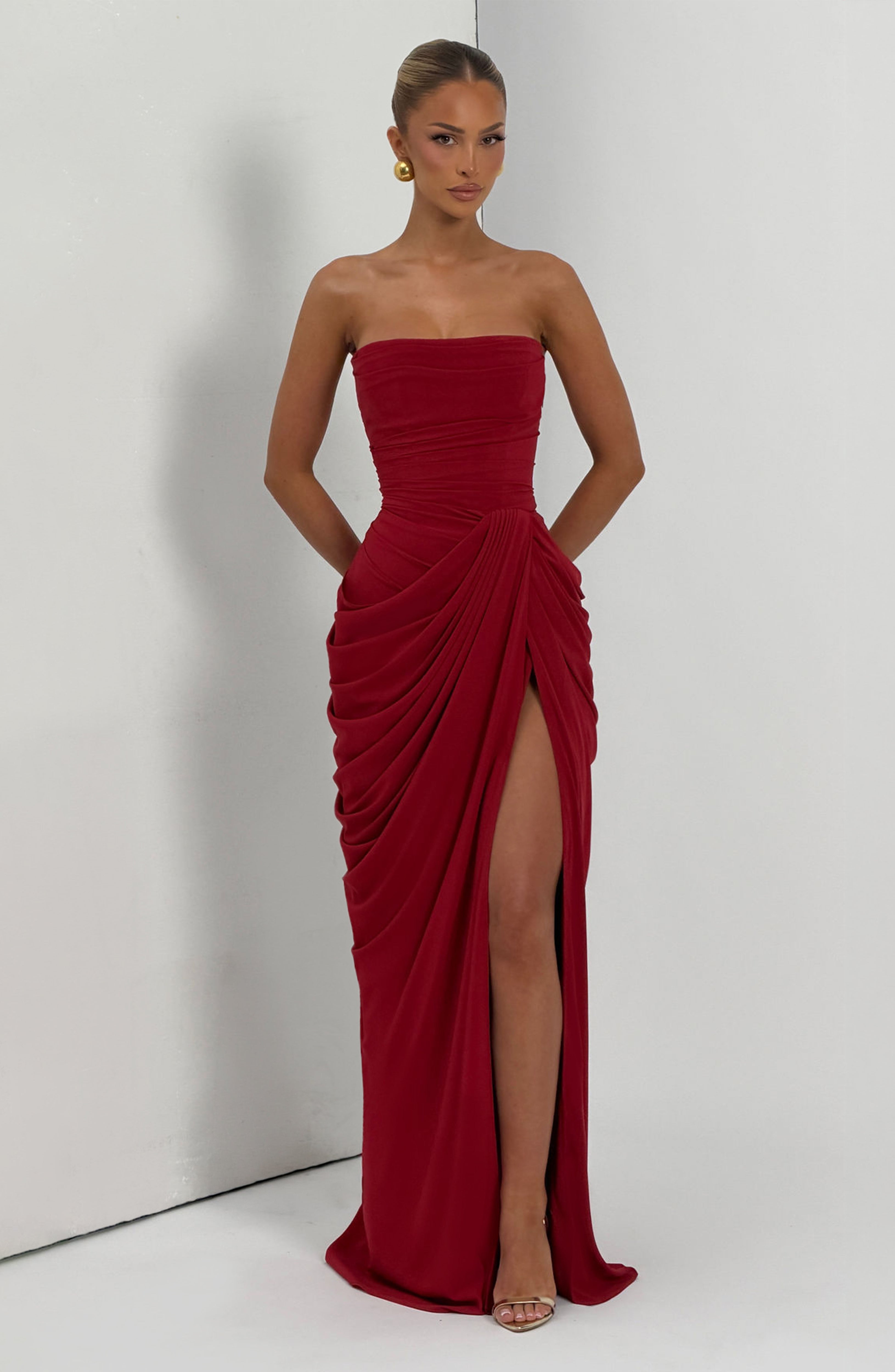 Robe Maxi Lonz Rouge