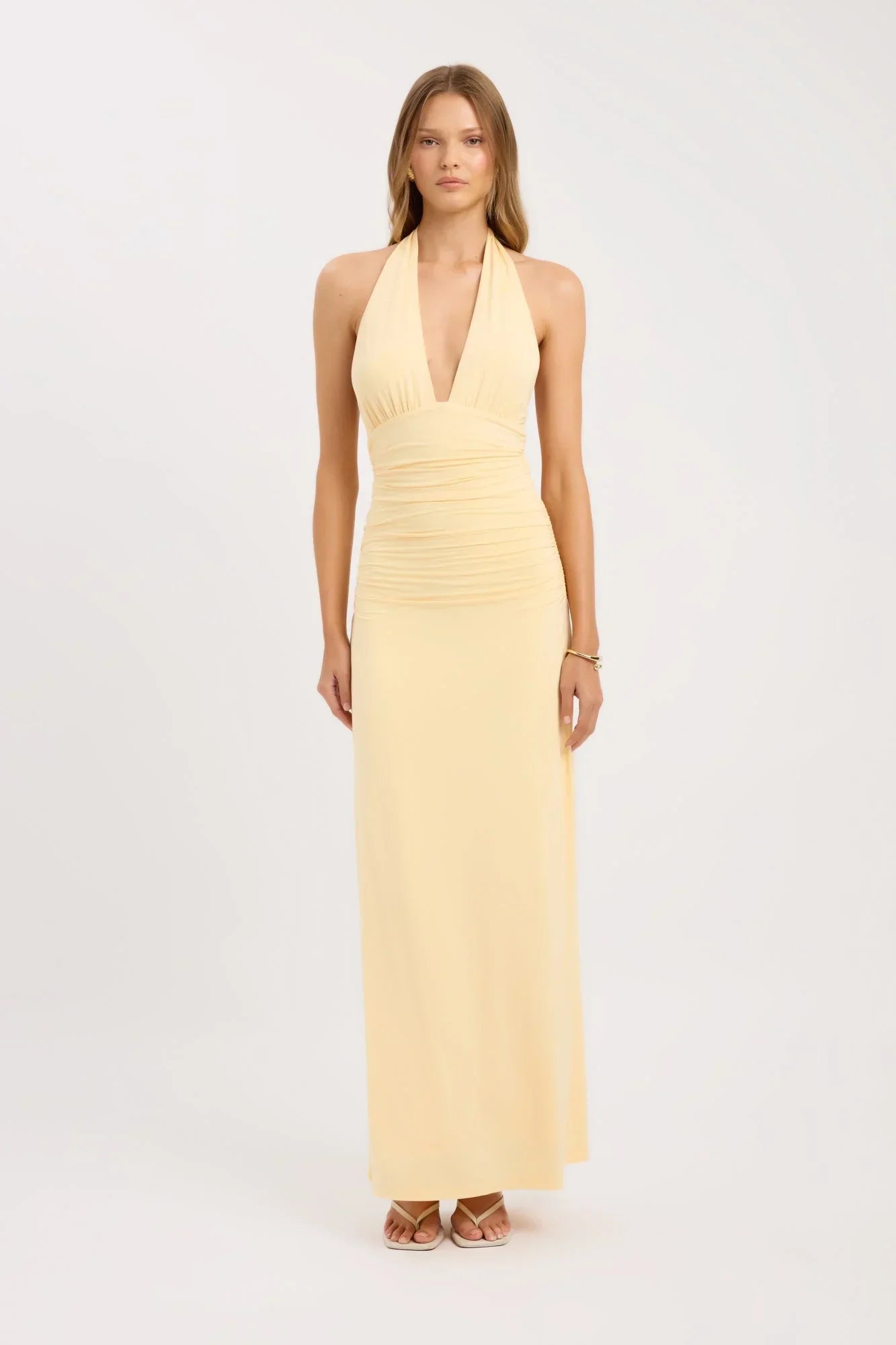 Robe Maxi Elenya Jaune