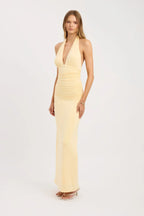 Robe Maxi Elenya Jaune