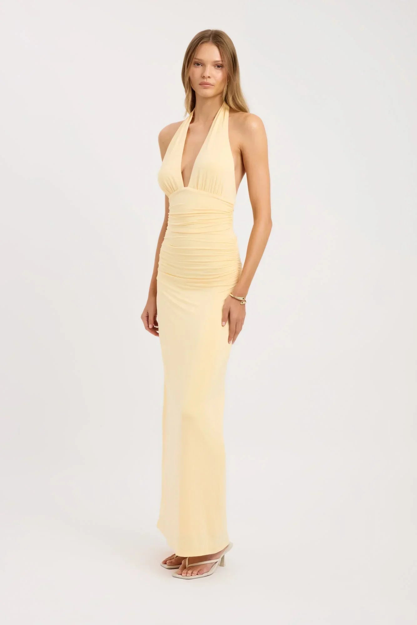 Robe Maxi Elenya Jaune