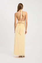 Robe Maxi Elenya Jaune
