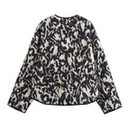 Eva Delune | Chaqueta de Otoño Impresa a la Moda