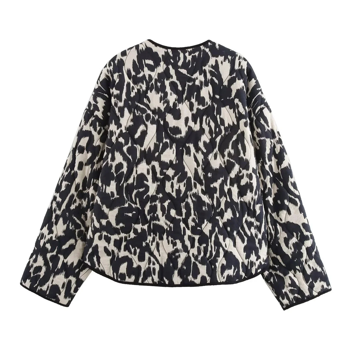 Eva Delune | Chaqueta de Otoño Impresa a la Moda