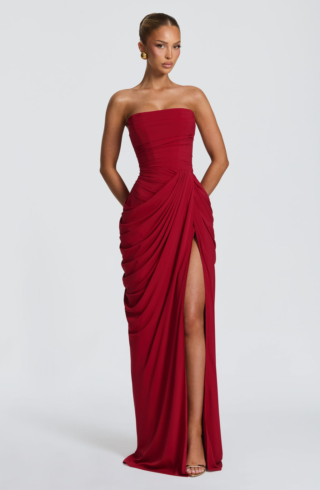 Robe Maxi Lonz Rouge