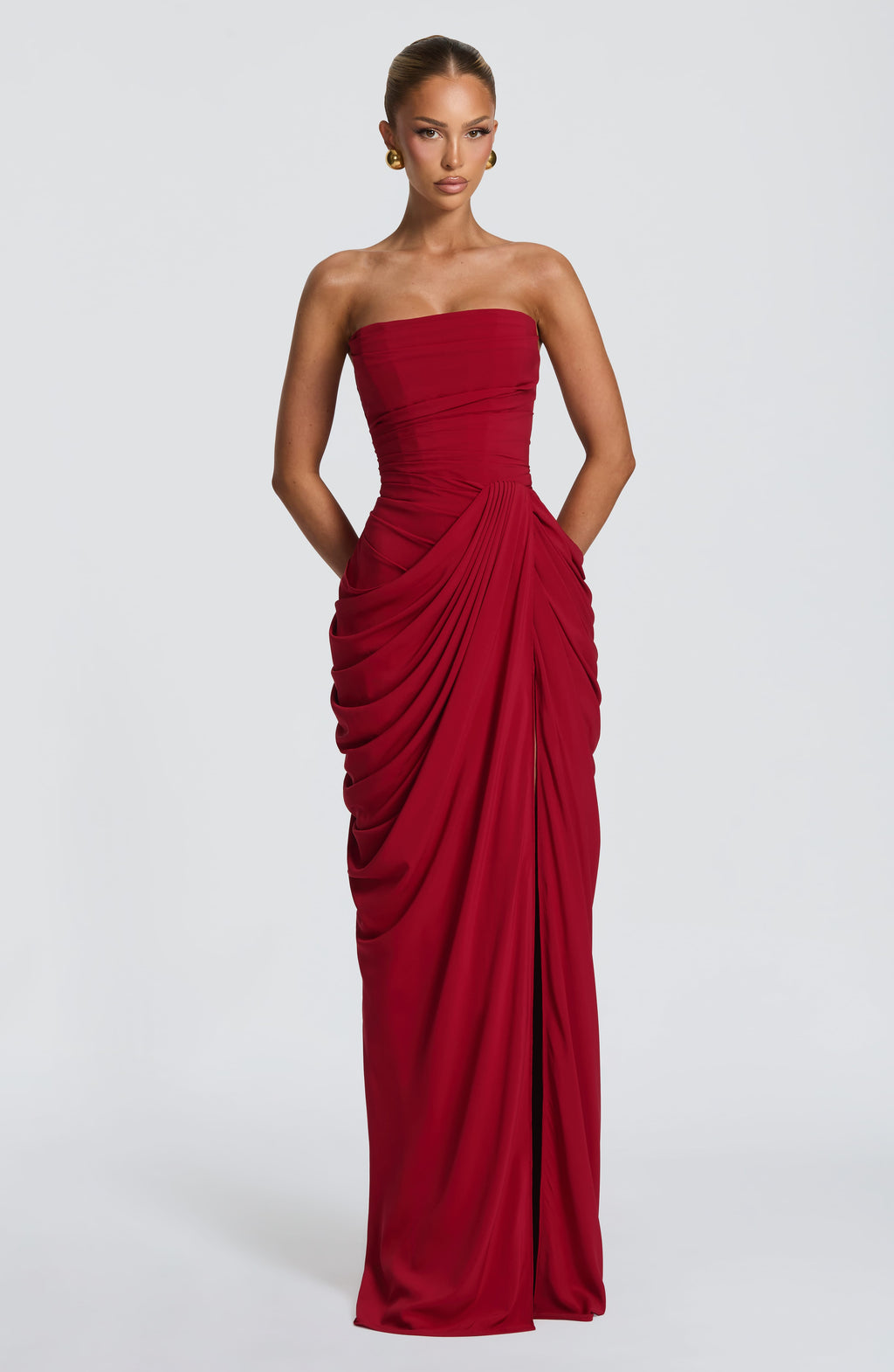 Robe Maxi Lonz Rouge