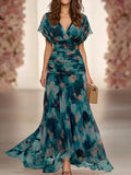 Aquarelle bleue