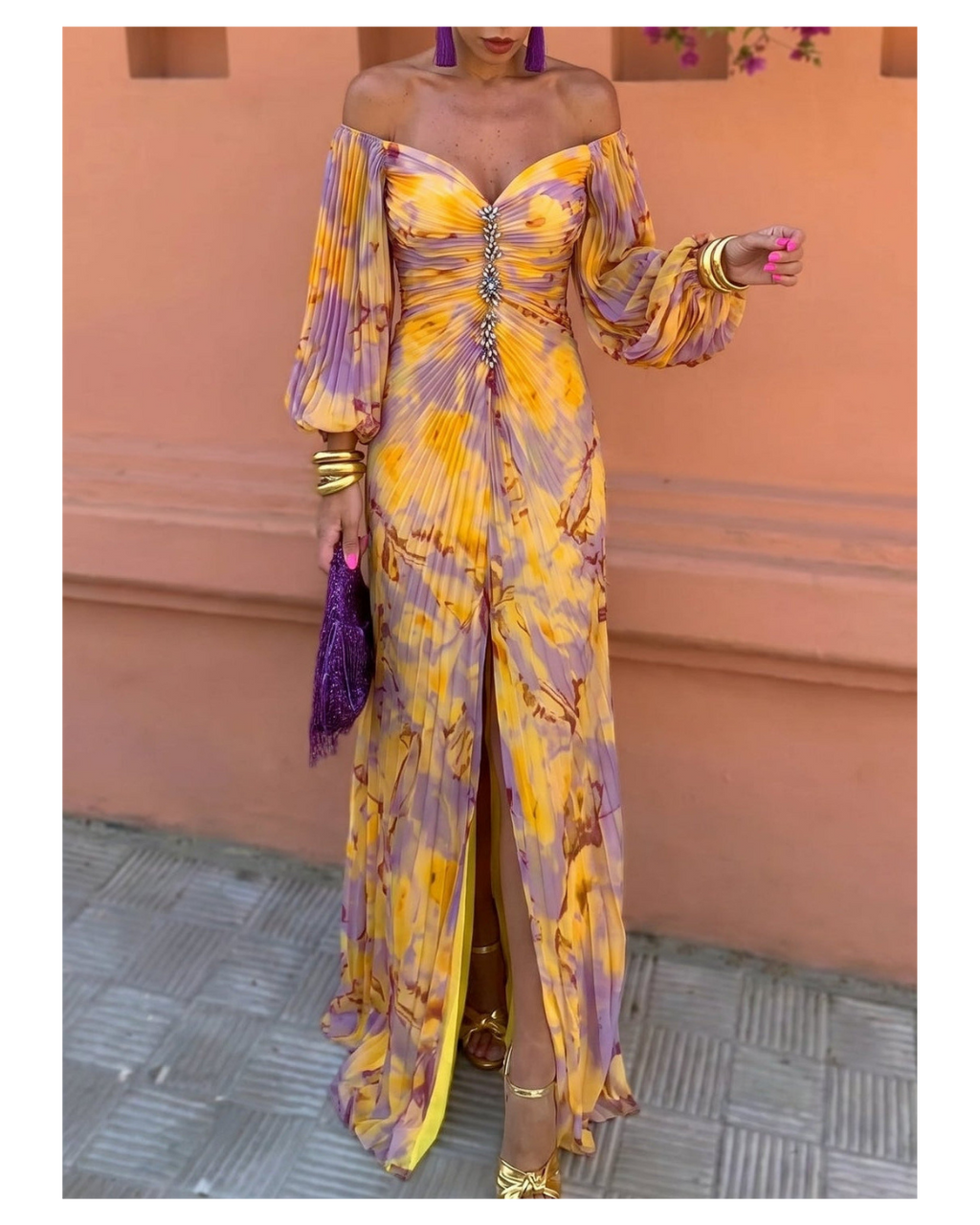 Robe Maxi florale Isabel