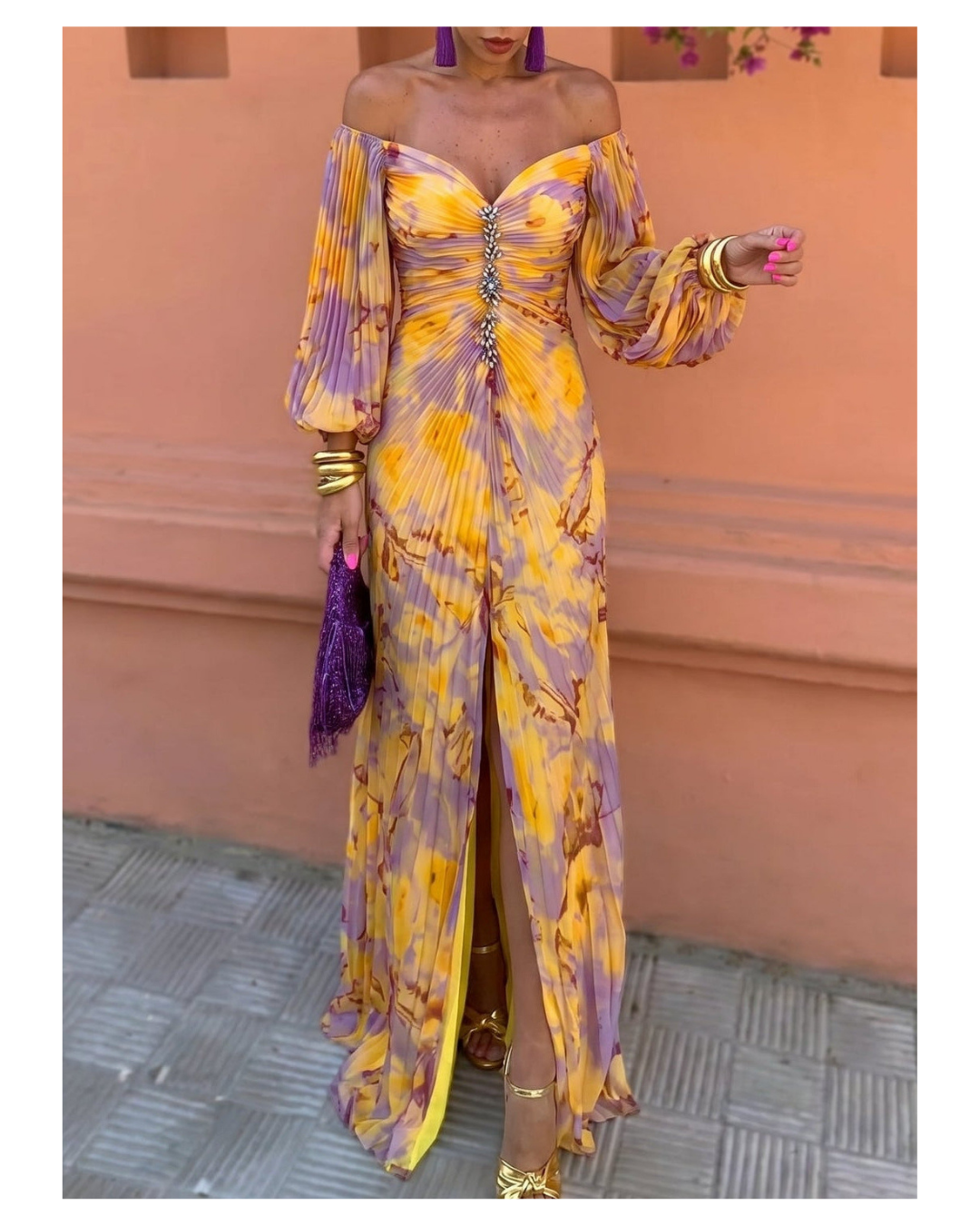 Robe Maxi florale Isabel