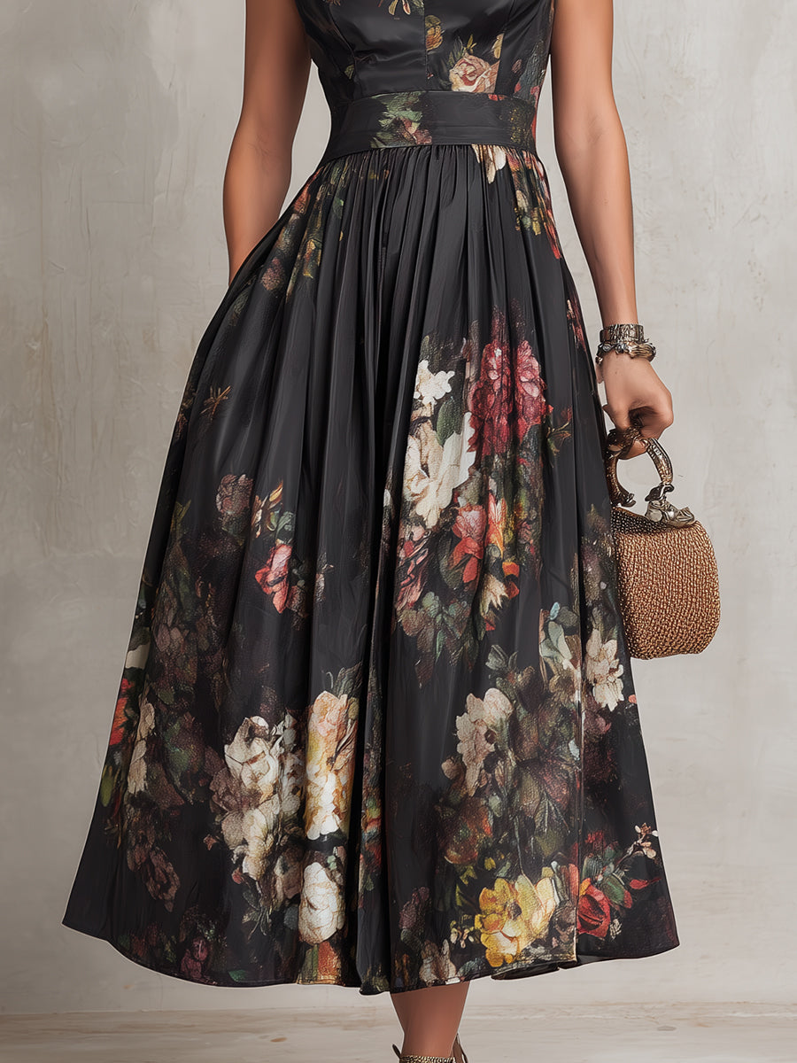 Violetta Robe Midi