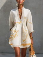 Marfil | Mini Vestido
