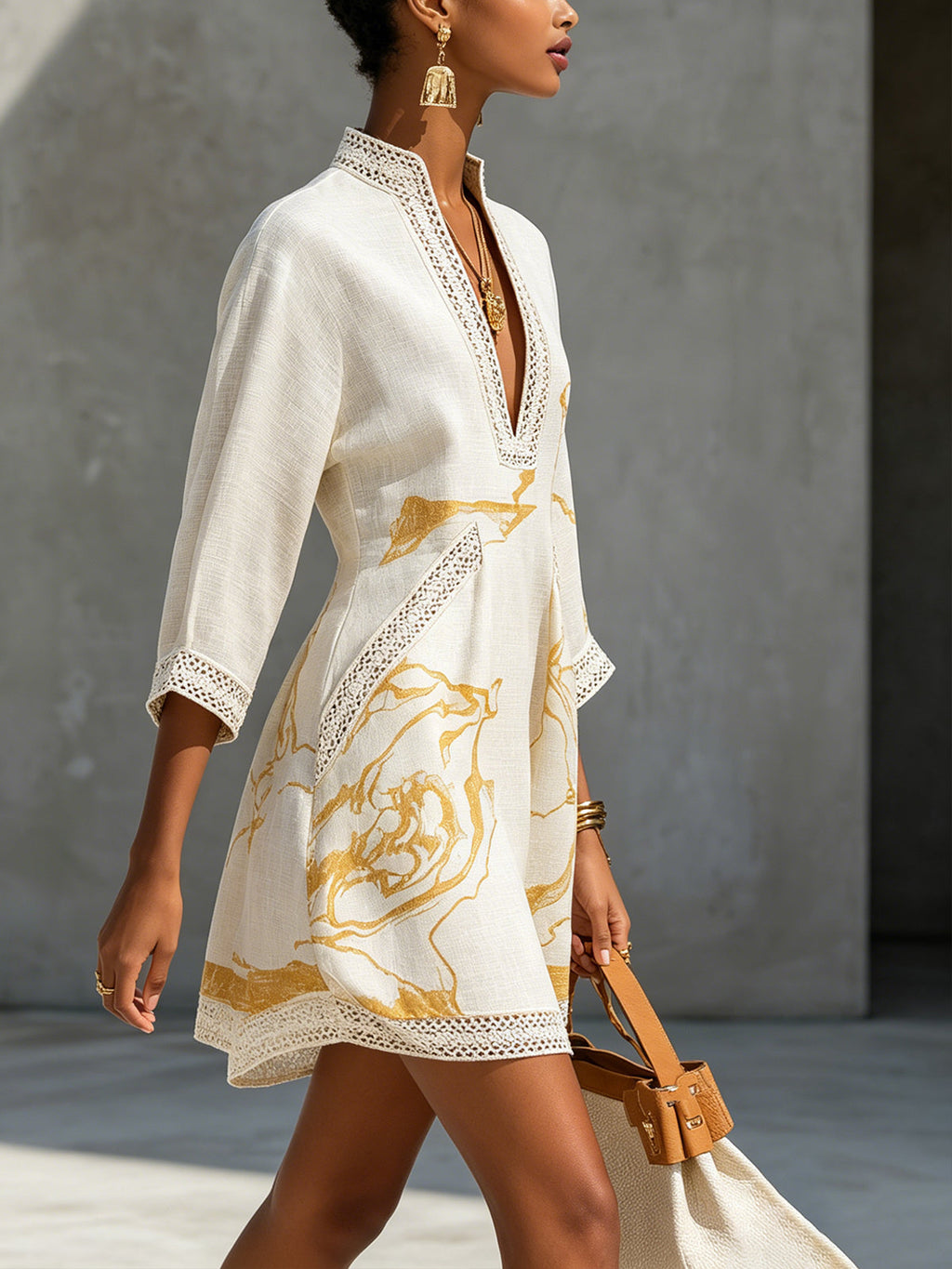 Marfil | Mini Vestido