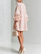 Eva| Vestido Mini Botonado Floral