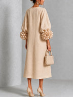 Transavi | Robe Midi Boutonnée Florale