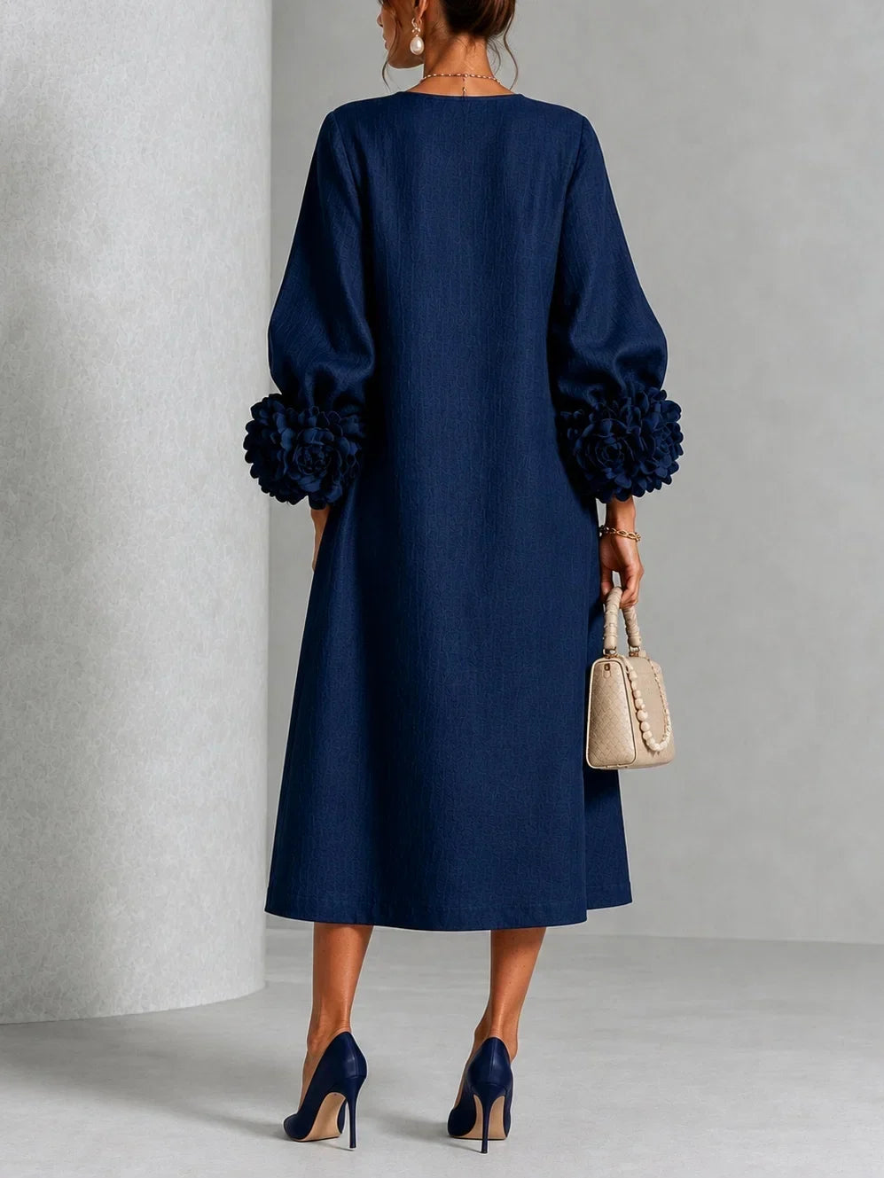 Transavi | Robe Midi Boutonnée Florale