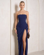 Robe Maxi Lonz Bleu Marine