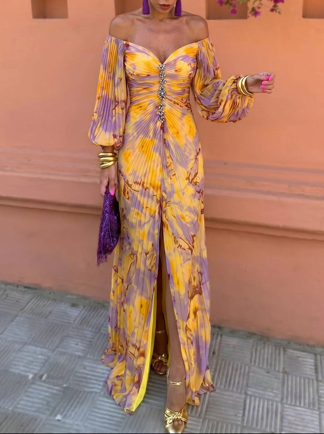 Robe Maxi florale Isabel