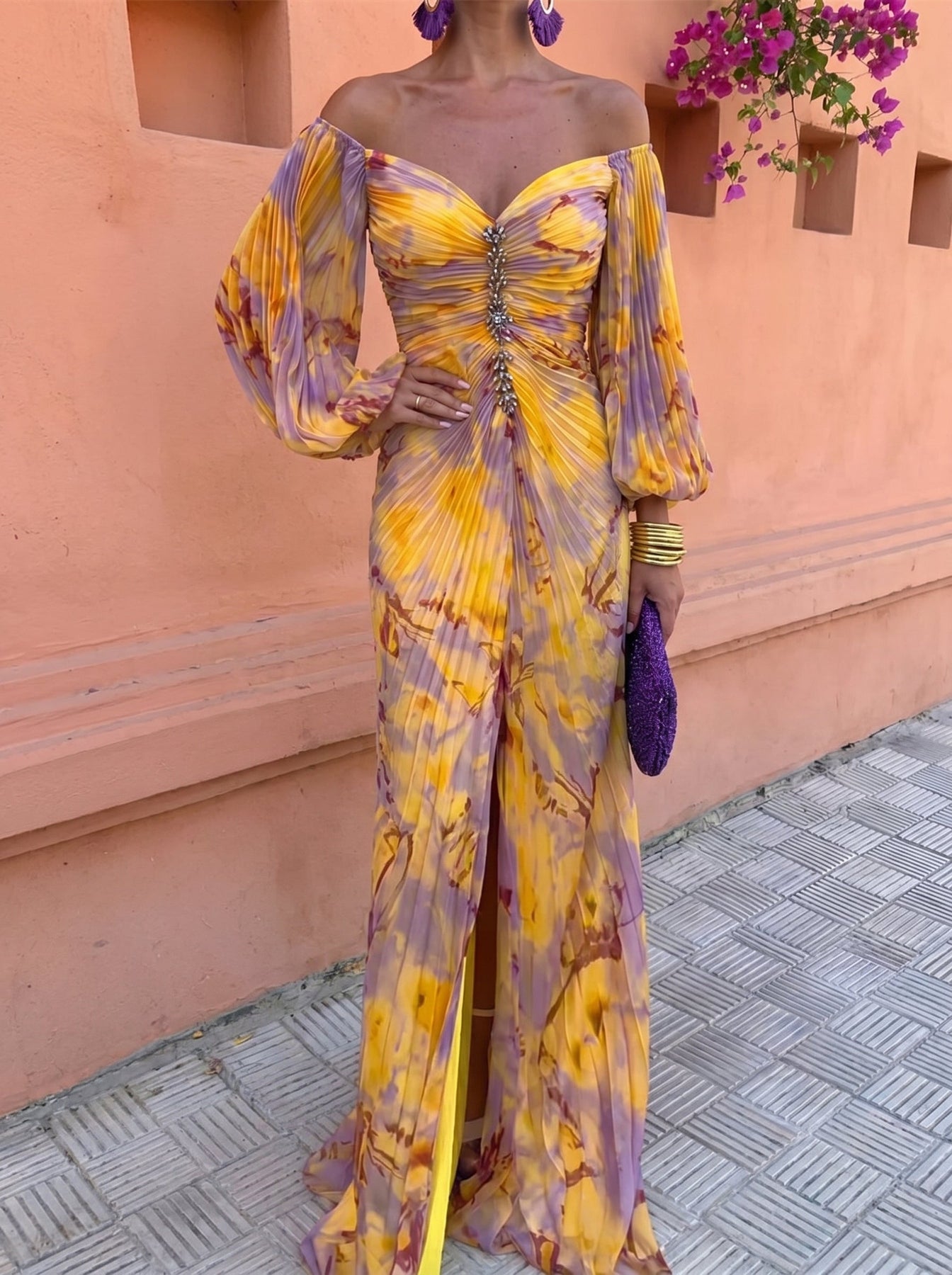 Robe Maxi florale Isabel