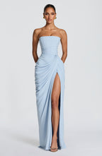 Robe Maxi Lonz Bleu Ciel